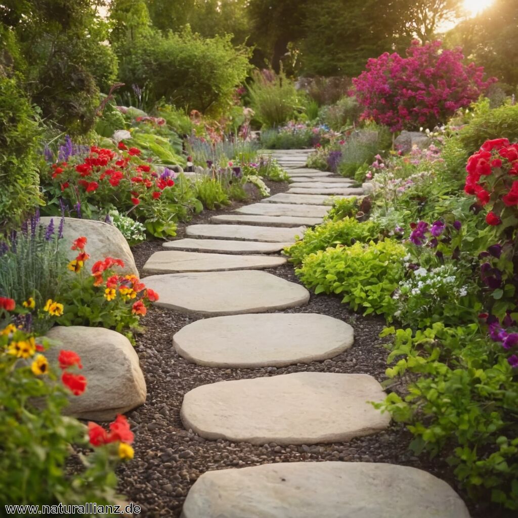 Gartenweg Ideen » Inspiration für deinen Traumweg