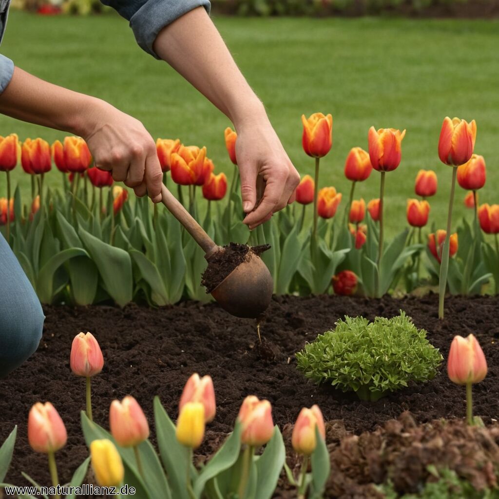 Warum ich meine Tulpenzwiebeln aus dem Beet nehme