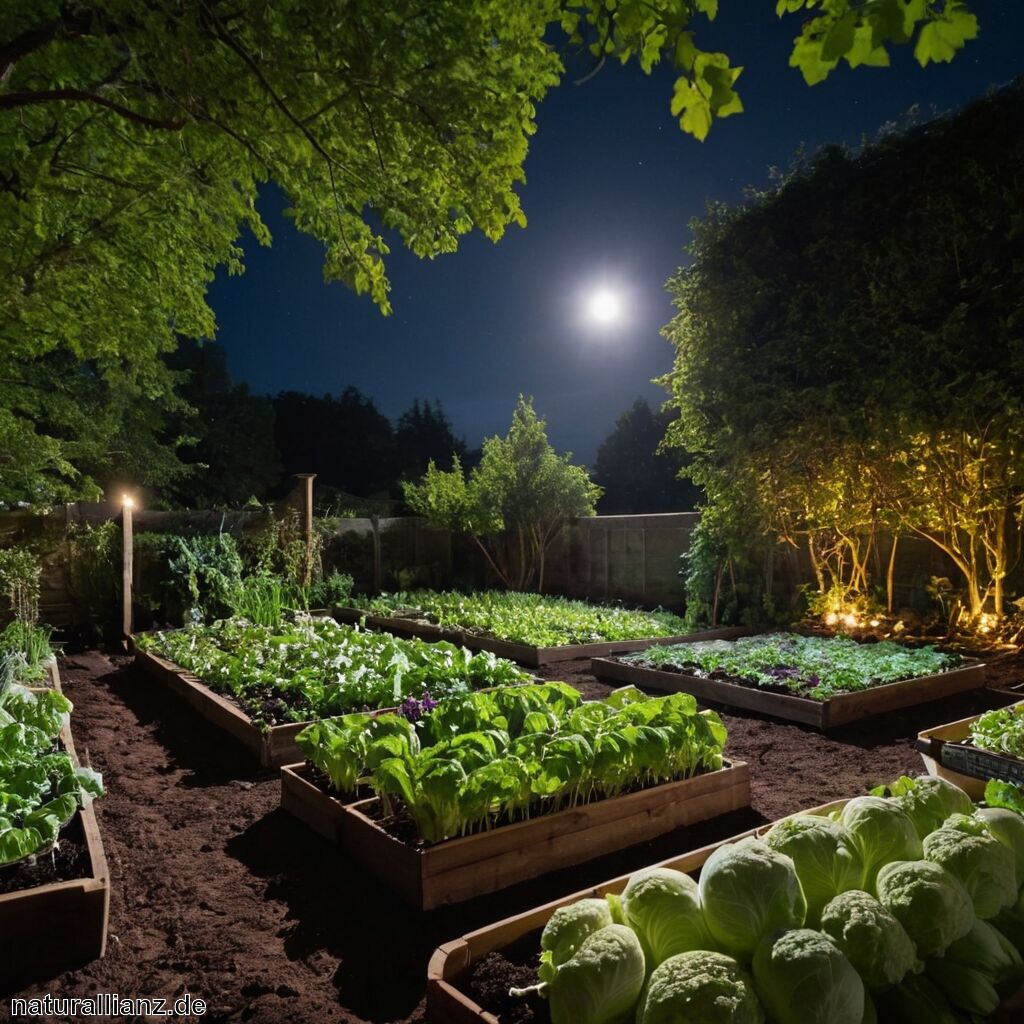 Gartenarbeit im Einklang mit dem Mond