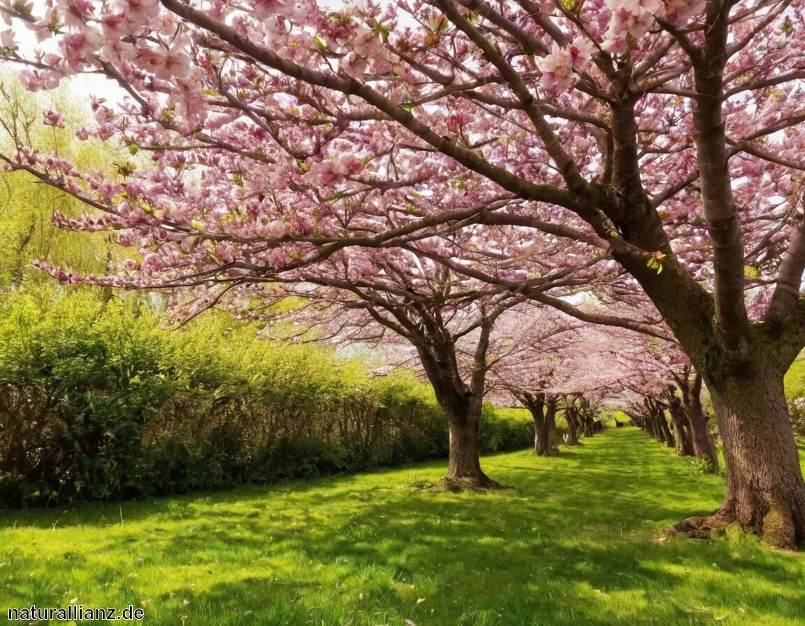 Obstbäume sorgen für frühe Blüten im Frühjahr   - Bienenfreundliche Pflanzen für deinen Garten