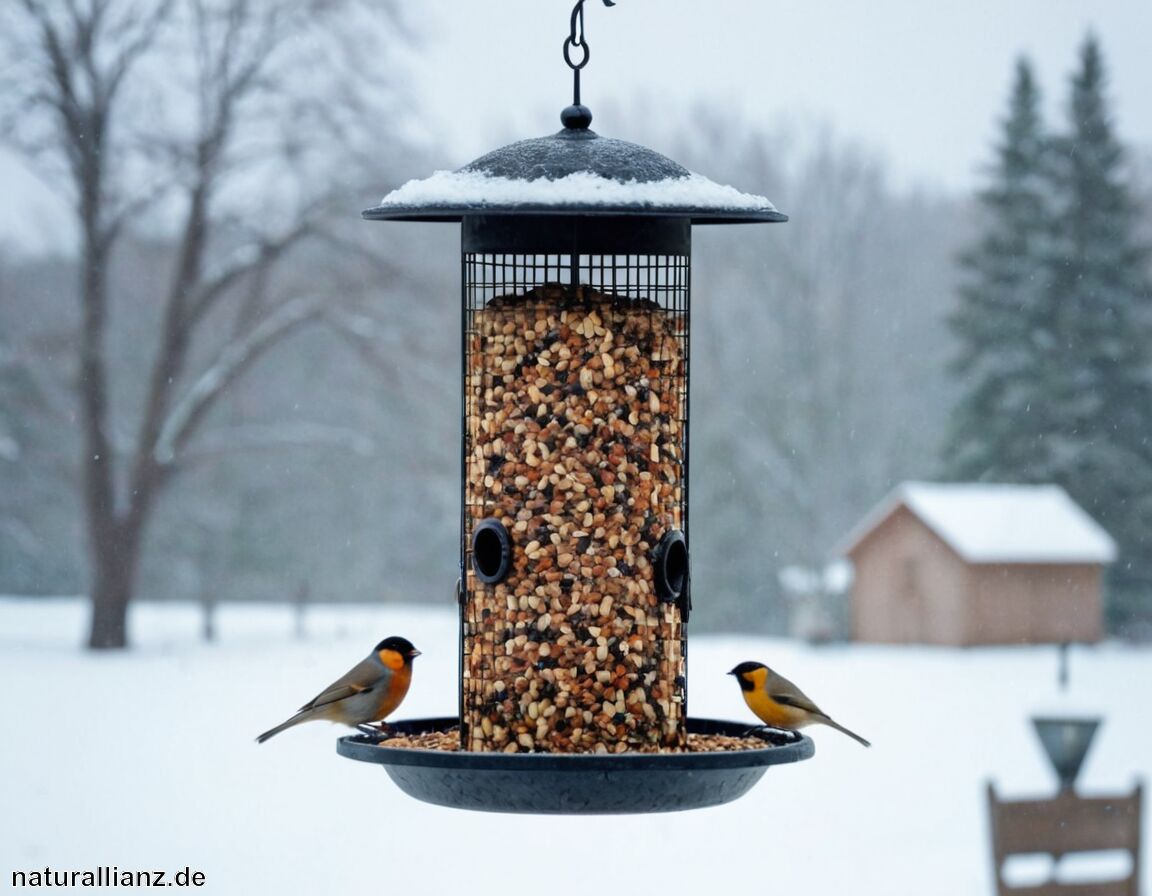 Vögel nicht mit Brot oder salzigen Speisen füttern   - Vögel füttern im Winter – was ist zu beachten?