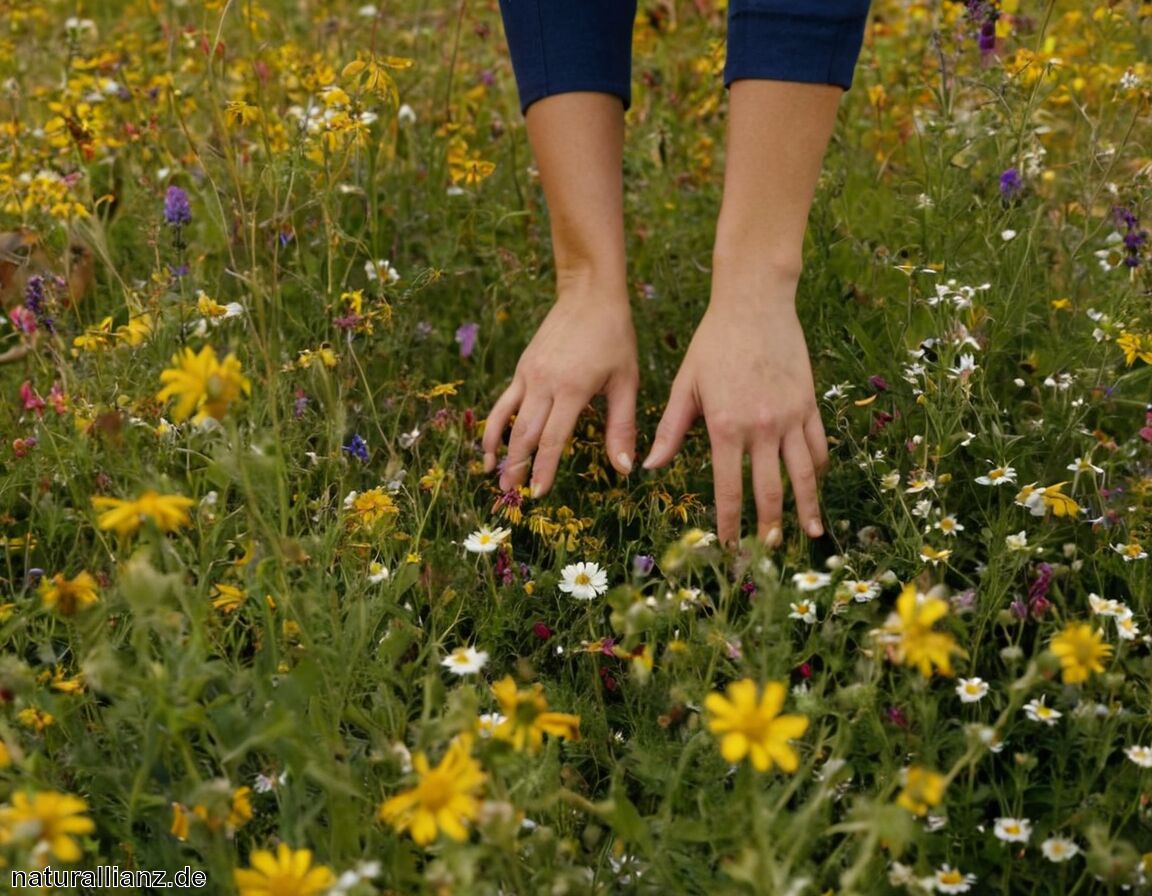Samen gleichmäßig ausstreuen, leicht andrücken - Wildblumenwiese anlegen – Anleitung für mehr Artenvielfalt