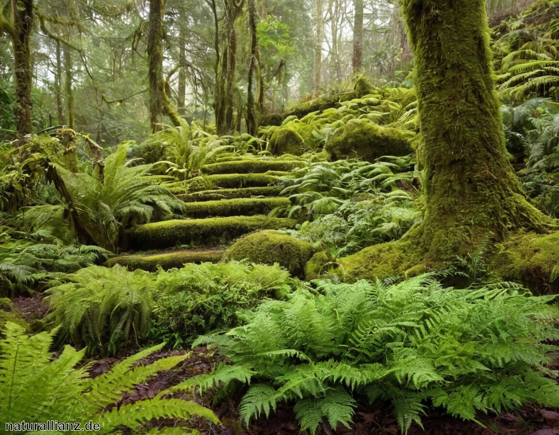 Winterharte Sorten für das ganze Jahr   - Moose und Farne – grüne Schätze für schattige Plätze