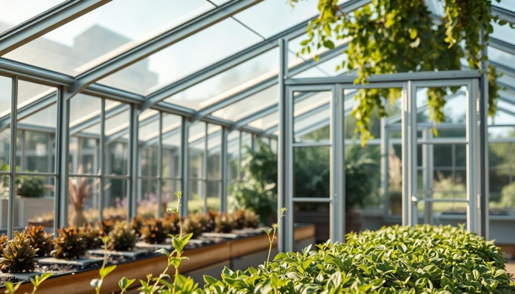 Einscheibensicherheitsglas in Gewächshäusern Einscheibensicherheitsglas in Gewächshäusern