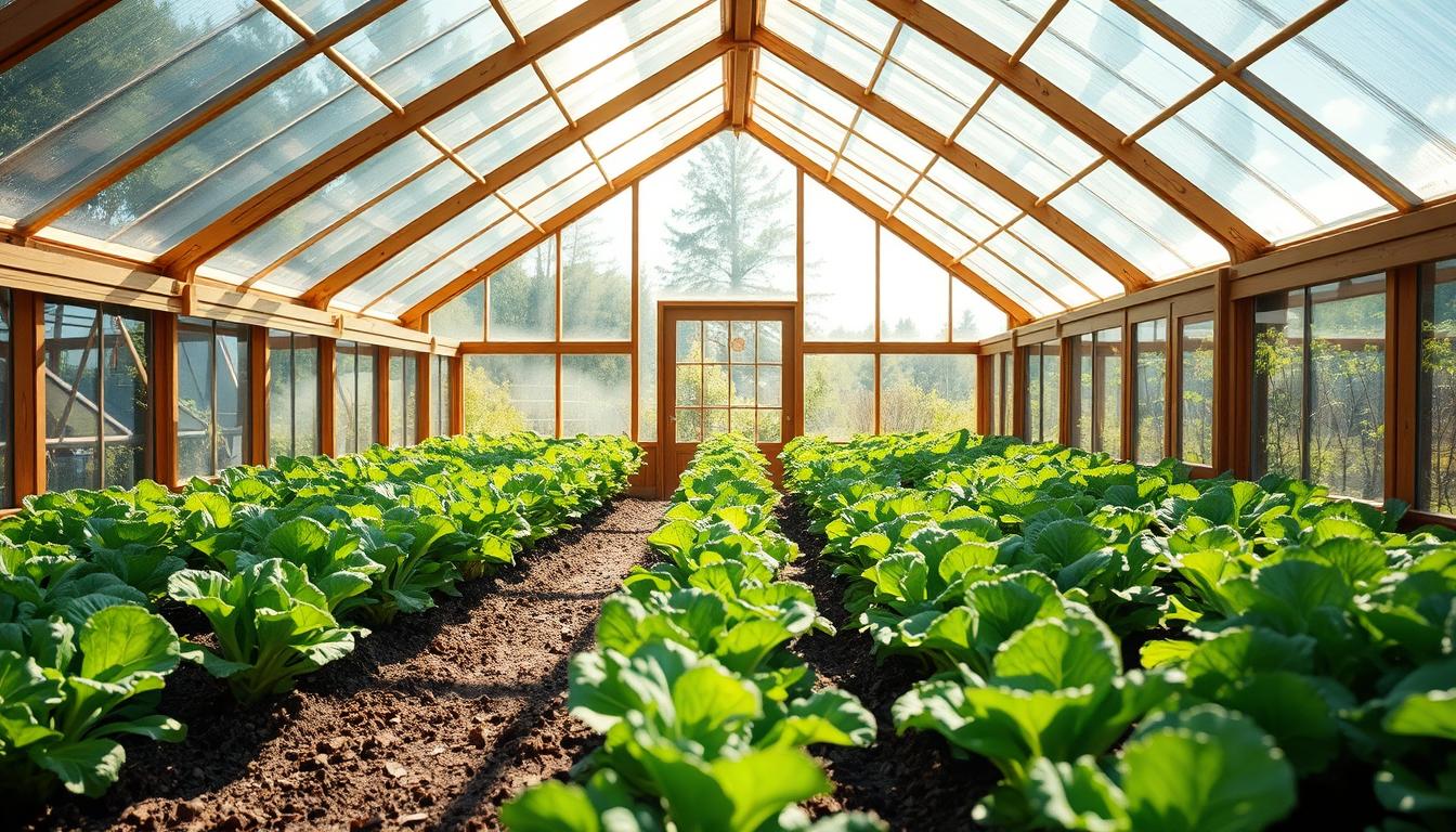 Wie kann ich Feldsalat im Gewächshaus anbauen?