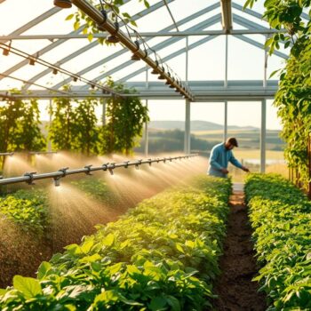 Gewächshaus, Bewässerungssysteme