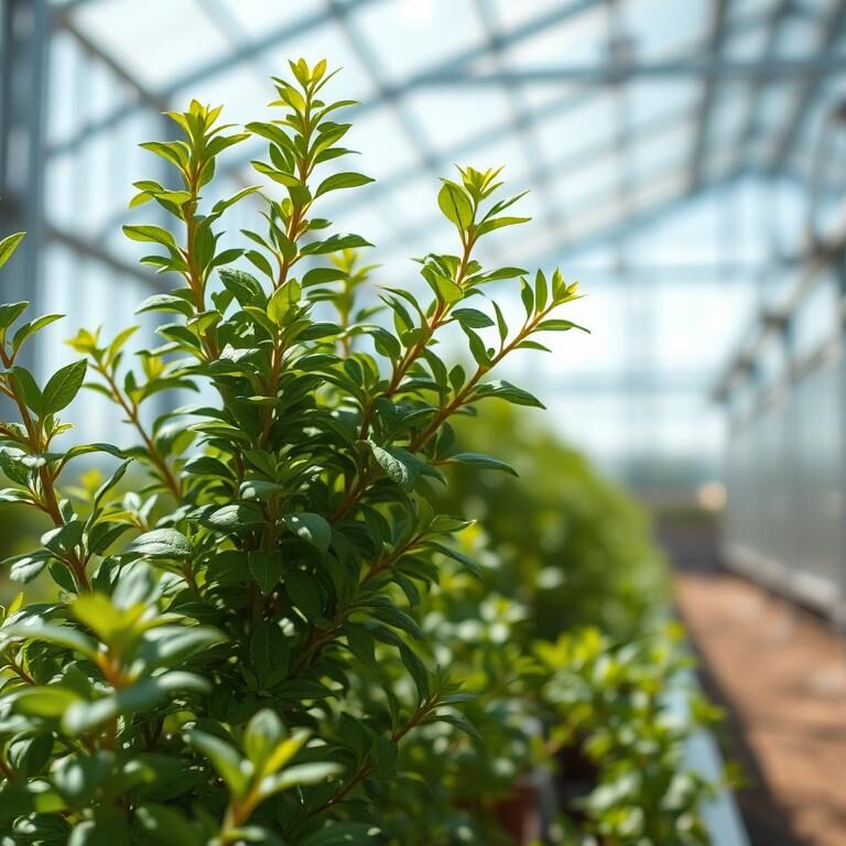 Oregano, Gewächshaus