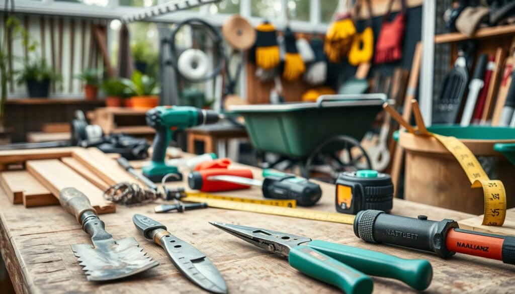 Werkzeuge Gewächshausbau Werkzeuge Gewächshausbau
