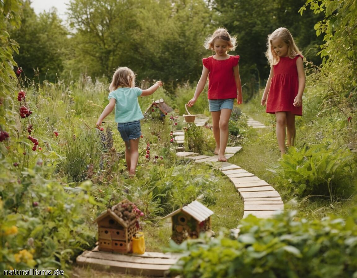 Natur erleben mit Kindern: Ideen für den Garten Natur Allianz Natur erleben mit Kindern: Ideen für den Garten