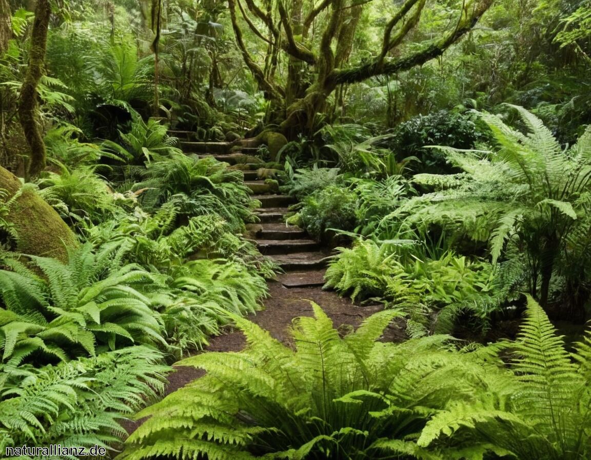 Moose und Farne – grüne Schätze für schattige Plätze