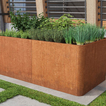 GFP Hochbeet Corten 146, 146x80x60 cm, Dicke 2 mm