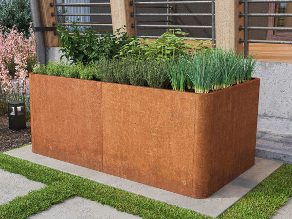 GFP Hochbeet Corten 146, 146x80x60 cm, Dicke 2 mm