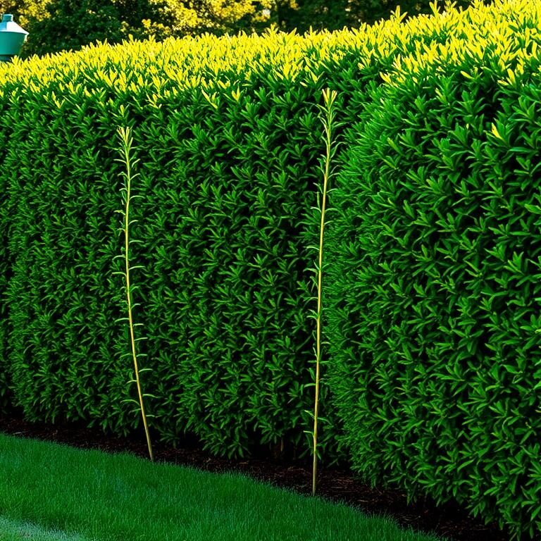 Hecke, Heckenhöhe, Garten