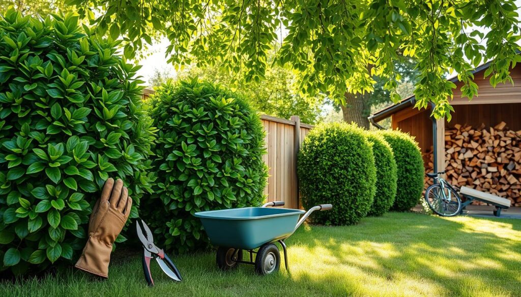 Sicherheitsvorkehrungen im Garten