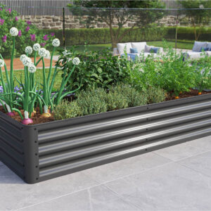 GFP Hochbeet Luca 1807 S, 180x75x35 cm, Stahl