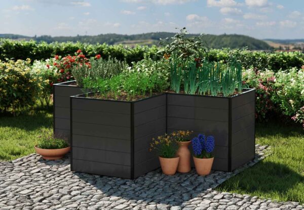 GFP Hochbeet Elisabeth, 225x225x77 cm