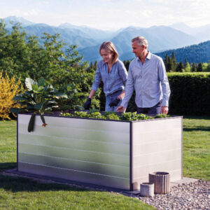 GFP Hochbeet ECO, 195x99x77 cm, Aluminium