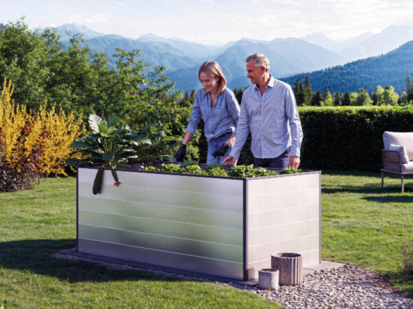 GFP Hochbeet ECO, 195x99x77 cm, Aluminium