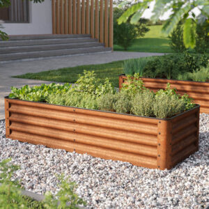 GFP Hochbeet Luca, 150x60x35 cm, Cortenstahl