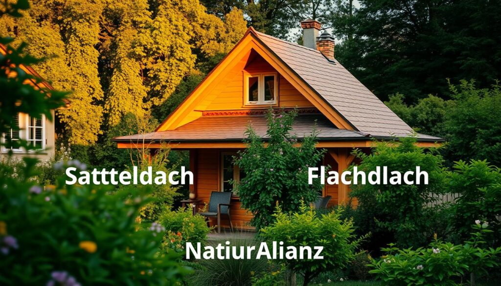 Gartenhaus Dach Dachform Vergleich Vorteile Satteldach Nachteile Flachdach