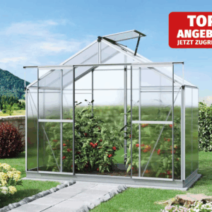 GFP Tomatengewächshaus, 256x131 cm, Dicke 6 oder 8 mm