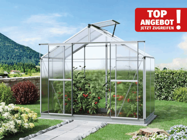 GFP Tomatengewächshaus, 256x131 cm, Dicke 6 oder 8 mm
