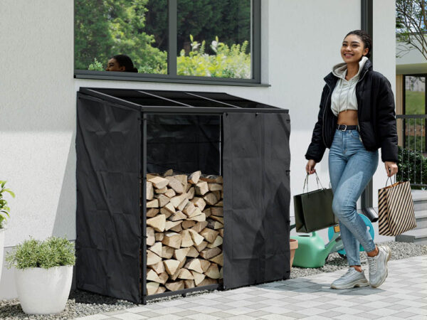 GFP Holzlagerregal Woody 1407, 143x72 cm, Höhe 145,5 cm