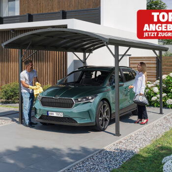 GFP Stahlcarport Claudio, 300x470 cm, Dicke 3 mm