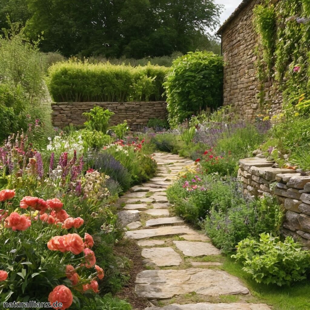 Naturstein im Garten: Wege, Mauern und Beeteinfassungen Natur Allianz