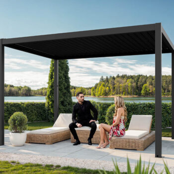 GFP Pergola Aluminium, 350x291 cm