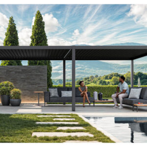 GFP Pergola Aluminium, 691x350 cm