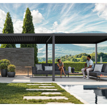 GFP Pergola Aluminium, 691x350 cm