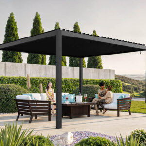 GFP Pergola Aluminium, 389x350 cm