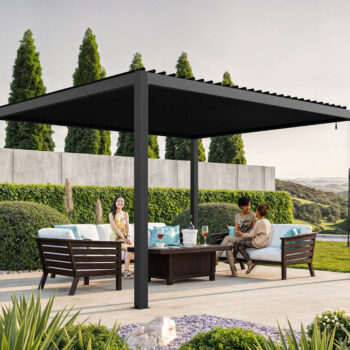 GFP Pergola Aluminium, 389x350 cm