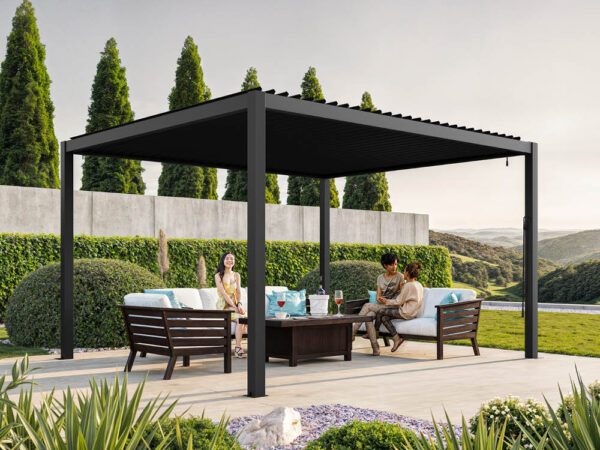GFP Pergola Aluminium, 389x350 cm