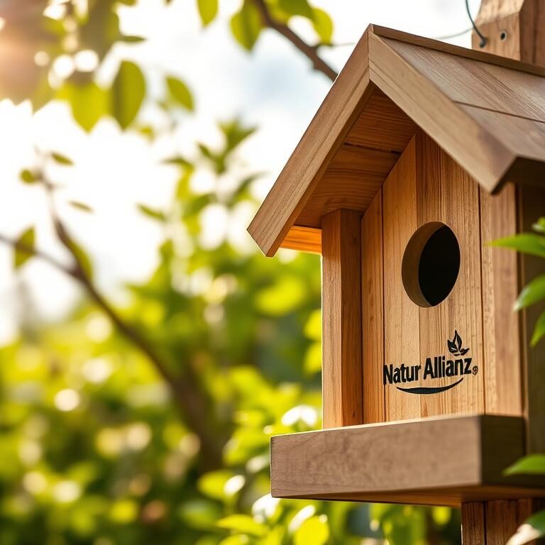 Vogelhaus, mit Ständer, wetterfest, Testsieger, Vogelfutterhaus, mit Silo, NABU