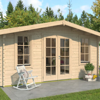Gartenhausfabrik Gartenhaus Agnes 44, Dicke 44 mm