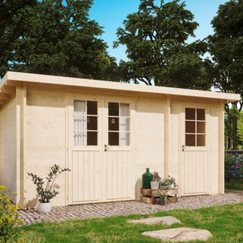 Gartenhausfabrik Gartenhaus Carin 44 B, Dicke 44 mm