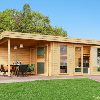 Gartenhausfabrik Gartenhaus Ronya 44, Dicke 44 mm