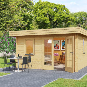 Gartenhausfabrik Gartenhaus Mario 44, Dicke 44 mm