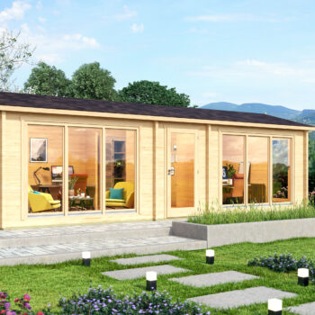 Gartenhausfabrik Gartenhaus Officehouse 44, Dicke 44 mm