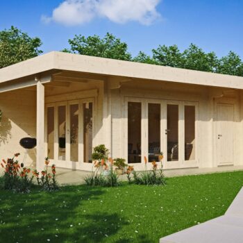 Gartenhausfabrik Gartenlounge Sandra 44 C, Dicke 44 mm