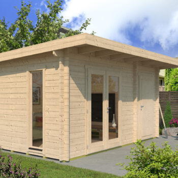 Gartenhausfabrik Gartenhaus Heino 44, Dicke 44 mm