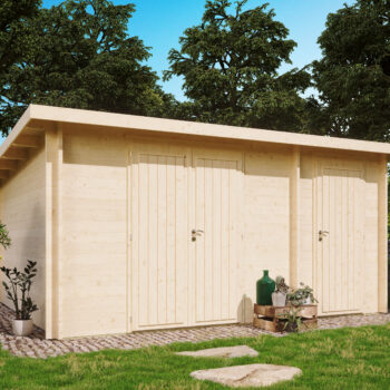 Gartenhausfabrik Gartenhaus Carin 44 D, Dicke 44 mm