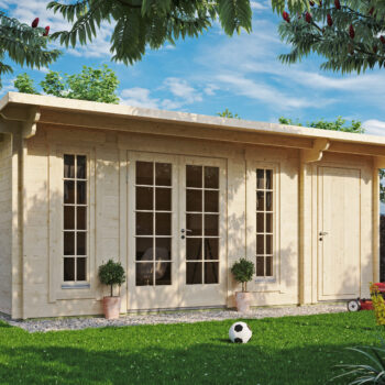 Gartenhausfabrik Gartenhaus Jacob 44 C, Abstellraum, Dicke 44 mm
