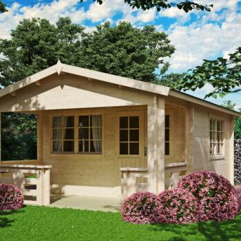 Gartenhausfabrik Gartenhaus Johnny 44 A, Dicke 44 mm