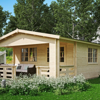Gartenhausfabrik Gartenhaus Johnny 44 C, Dicke 44 mm