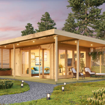 Gartenhausfabrik Gartenlounge Kilian 70, Dicke 70 mm