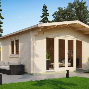 Gartenhausfabrik Gartenhaus Kim 70 G, Dicke 70 mm