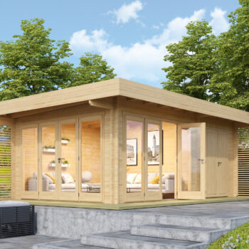 Gartenhausfabrik Gartenlounge Konrad 44, Dicke 44 mm